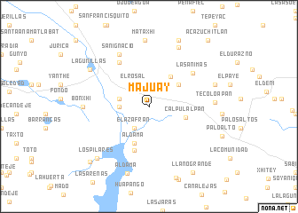 map of Majuay