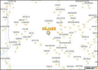 map of Majuba