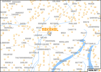 map of Makahāl