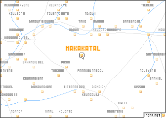 map of Maka Katal