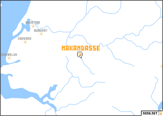 map of Makamdasse