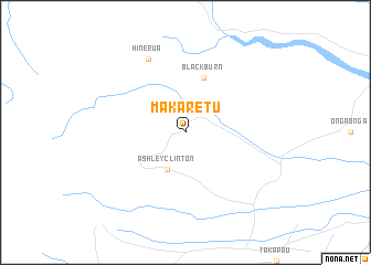 map of Makaretu