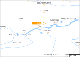 map of Makarichi