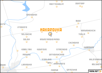 map of Makarovka