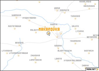 map of Makarovka