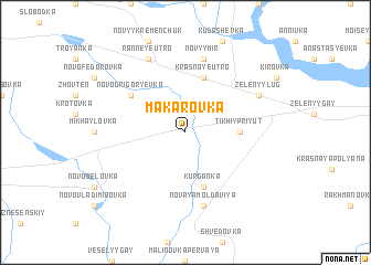 map of Makarovka