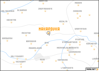 map of Makarovka