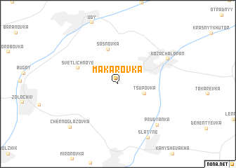 map of Makarovka