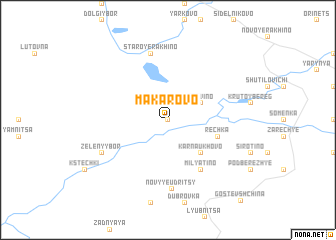 map of Makarovo