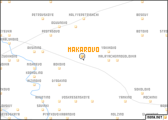 map of Makarovo