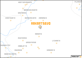map of Makartsevo
