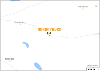 map of Makar\