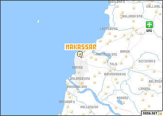 map of Makassar