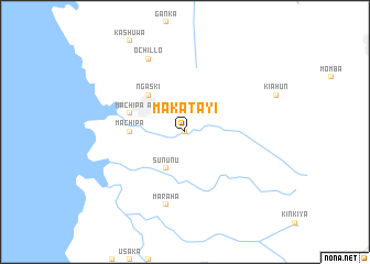 map of Makatayi