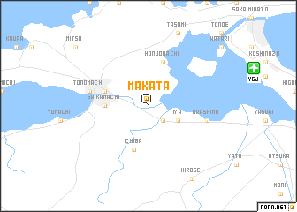 map of Makata