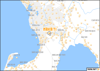 map of Makati