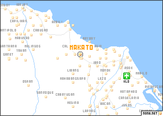 map of Makato