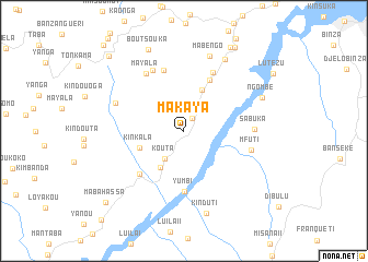 map of Makaya