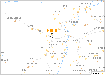 map of Maka