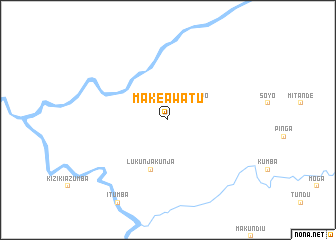 map of Makeawatu