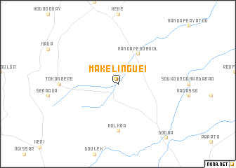 map of Makelingueï