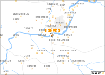map of Makera