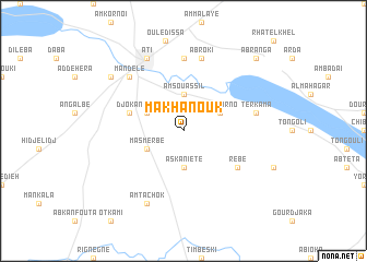 map of Makhanouk