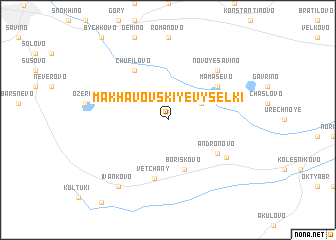 map of Makhavovskiye Vyselki