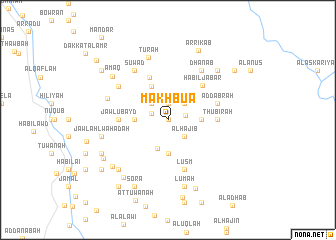 map of Makhbua