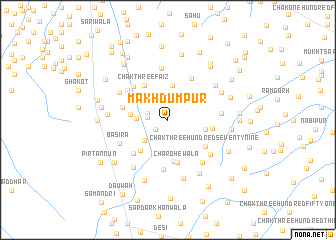 map of Makhdumpur