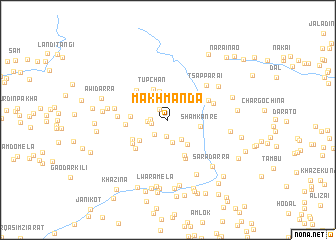 map of Makhmanda