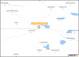 map of Makhnovka