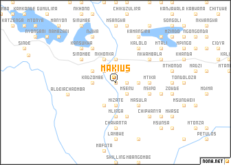 map of Makius