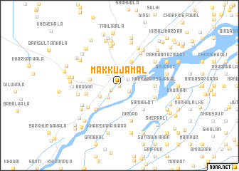 map of Makku Jamāl