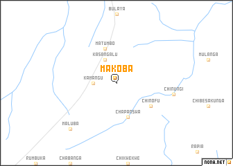 map of Makoba