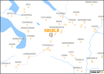 map of Makola