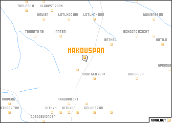 map of Makouspan