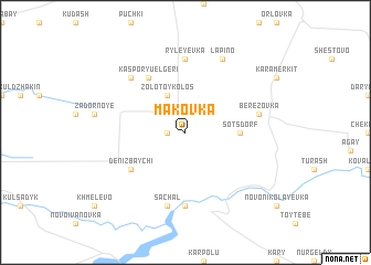 map of Makovka