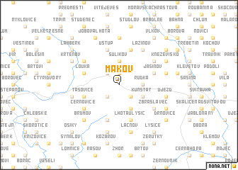 map of Makov