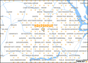 map of Makrampur