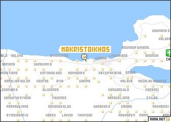 map of Makrís Toíkhos