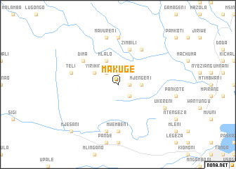 map of Makuge