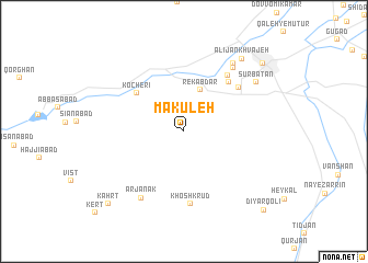 map of Mākūleh