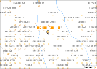 map of Makulgolla