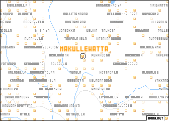 map of Makullewatta