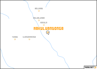 map of Makuluandonga