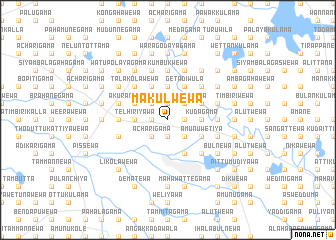 map of Makulwewa