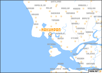 map of Makumpan