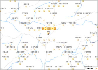 map of Makump