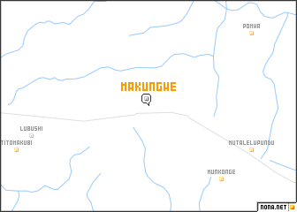 map of Makungwe